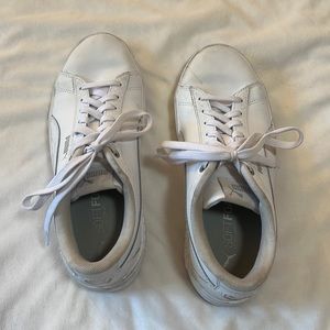 Puma white sneakers. Size 8.5